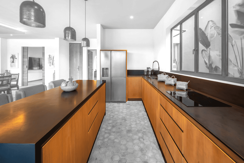 Bespoke Built In Kitchen furniture at Villa Charleston