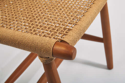 CH110 Corenne chair with paper-loom cords