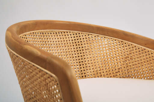 CH165 Beto Chair with natural fibres