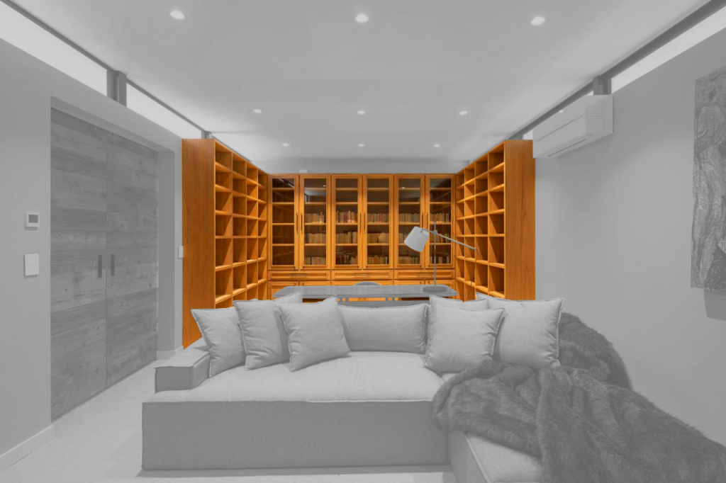 Bespoke Built In Joinery designed for Villa Nisha in New Zealand