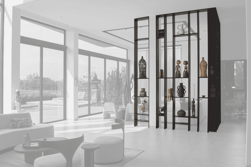 Bespoke Shelves for Villa Shaant