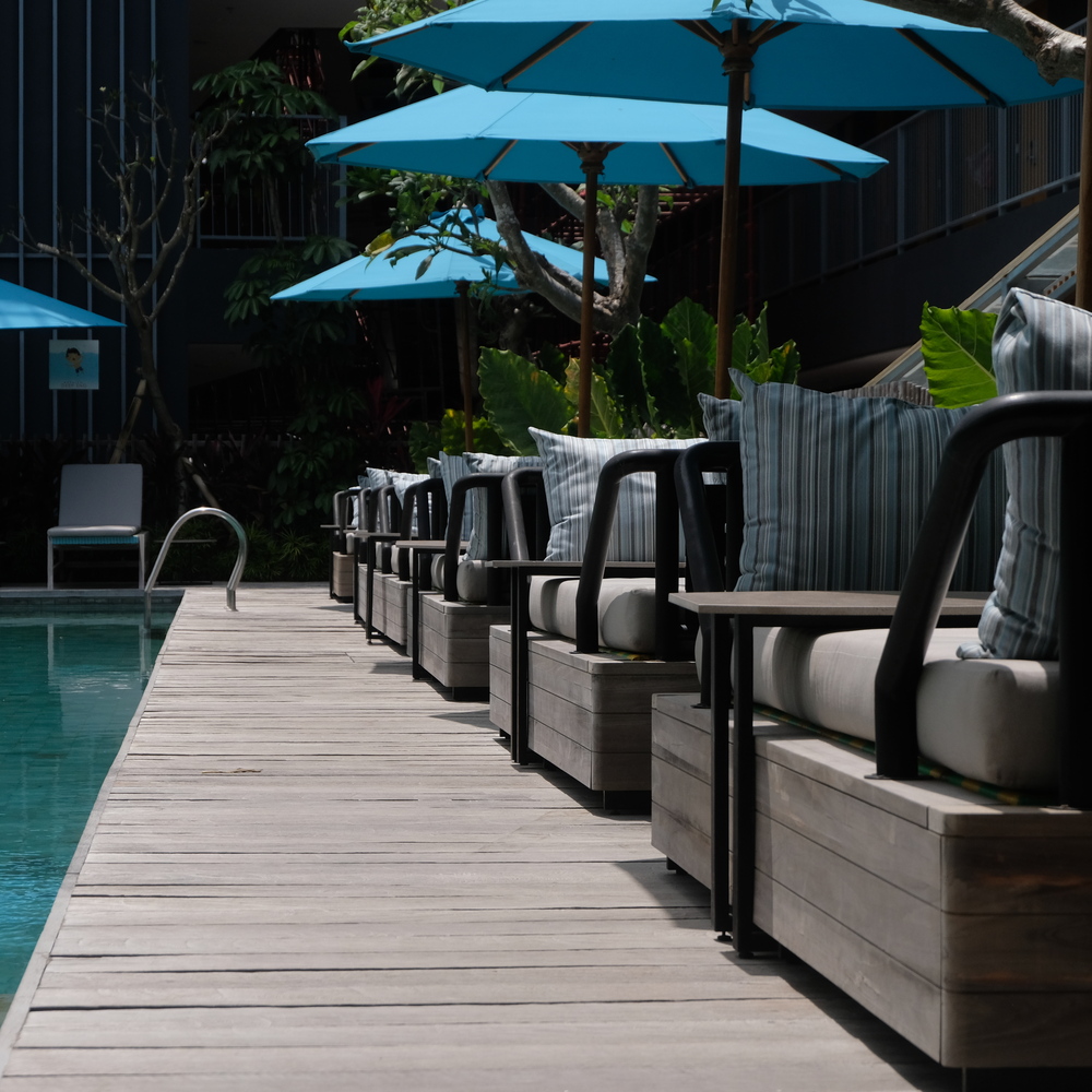 Outdoor roof top furniture for hospitality project