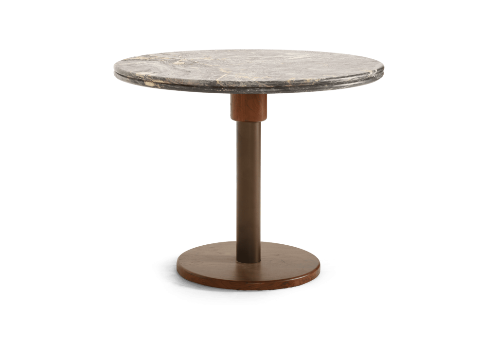 RT03 Jin round restaurant table at Yellow Fin Horse