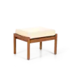 LA Foot Stool - White