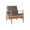 JENG Lounge Chair - Teak Olive Green
