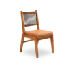 AK Chair - Teak Brown Leather