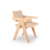AZORES Chair - Teak Beige Fabric