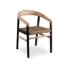 Oscar Chair - Black & Sand