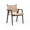 MANU Chair - Black Teak Loom