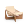 SANTAI Lounge Chair - White