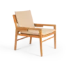 BORO Lounge Chair - Camel Cushion