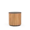 CORAL Auxiliar Table - Teak Grey Stone