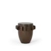 CIDI Auxiliar Stool - Plain Brown Wood
