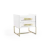 MARKUS Bedside Table - White