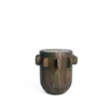CIDI Auxiliar Stool - Variegated Brown Wood