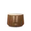 IBIZA Auxiliar Table - Teak White Stone