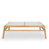 PERCY Coffee Table - Wood Stone