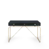 KAMO Writing Desk - Black Wood