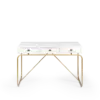 KAMO Writing Desk - White Wood